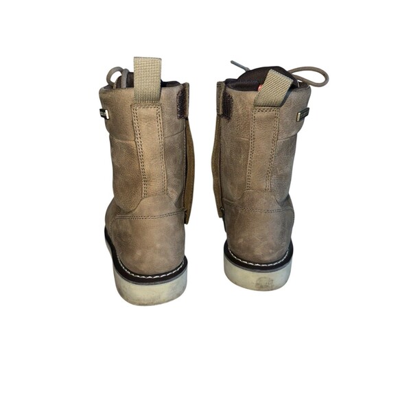 Harley-Davidson Denway Boots Women’s 8M Leather Beige Moto Riding - Picture 11 of 16